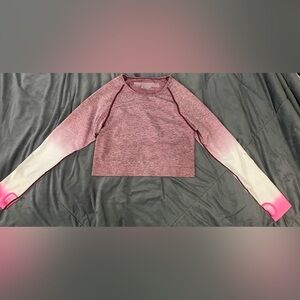 Victoria Secrets (PINK) Long Sleeved Crop Top